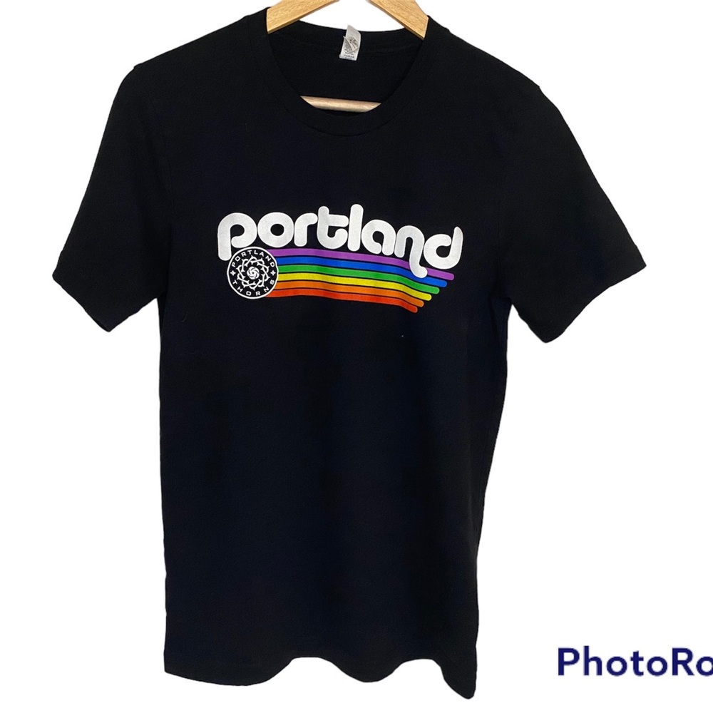Portland Thorns Rainbow T-Shirt - Black
